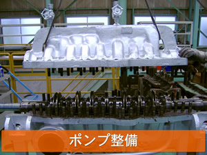 ポンプ整備
